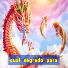 qual segredo para ganhar no minas cap